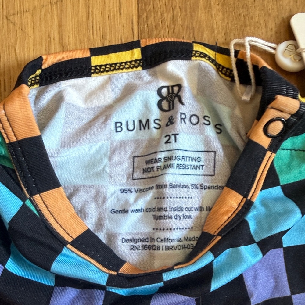 NWT Bums and Roses Romper- Check me out - Picture 2 of 4
